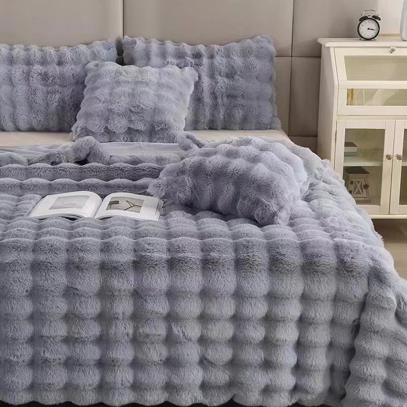 Velvet Bubble Blanket