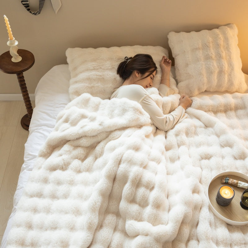 Velvet Bubble Blanket